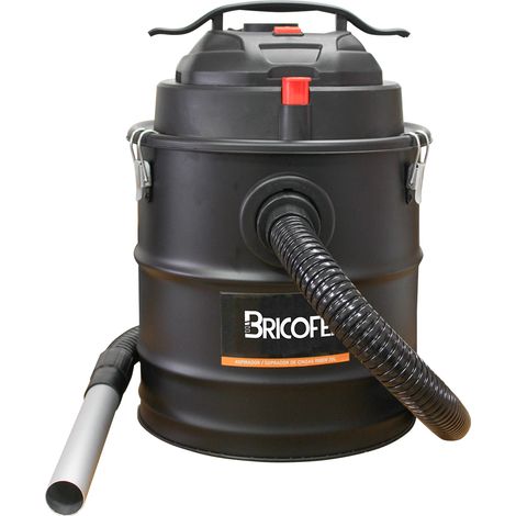 Bricoferr Aspirador y Soplador de Cenizas Eléctrico 1500W 20L (1/5)