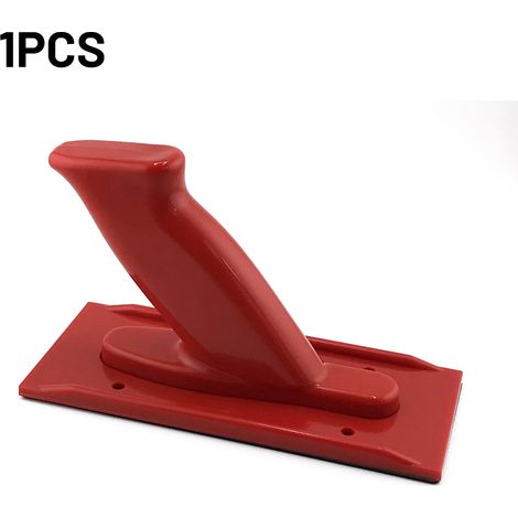 Pousse-pièce de Sécurité pour Menuisier – 3 Couleurs, Poignée ABS Antidérapante (Rouge) (1/5)