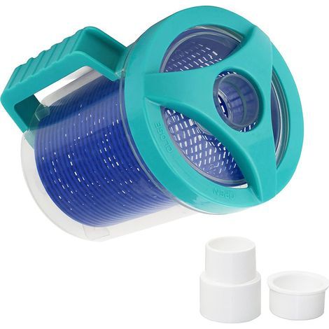 Pool leaf collector for pool cleaner. Replacement accessory for pool leaf trap.