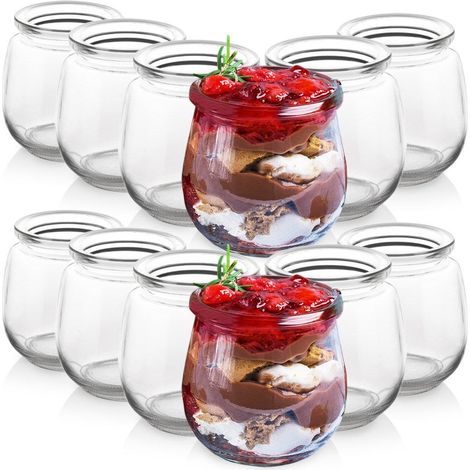 Pot pour yaourt et desserts 200 ml 12 pcs (1/5)