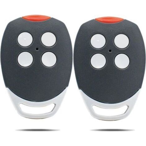 Set di 2 telecomandi per porte da garage Ditec GOL4C, ZEN2C, ZEN4C -Crezuo