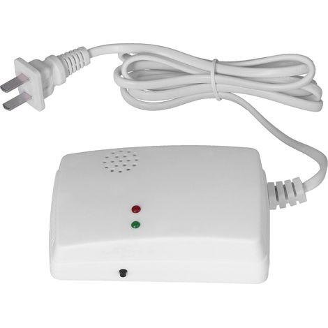 Erdgas- und Flüssiggas-Lecksuchgerät mit Selbsttest, Küchenalarm, 220-V-Stecker (CN-Stecker) (1/5)