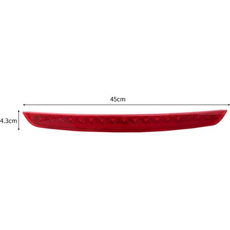 Zoternen Feu de freinage, LED arrière à haut montage STOP LUMIÈRE PROPOSITIQUE AUDI TT / TTS / TTRS COUPE / ROADSTER 2006 - 2014, 8J0945097 (1/5)