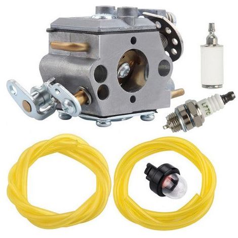 Vergaser 309376002 für Ryobi RY3714 RY3716 Kettensäge mit Zündkerze und Kraftstofffilter