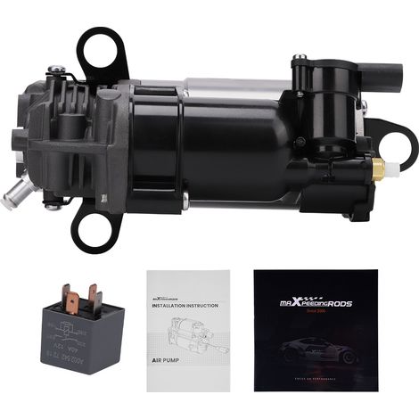 Air Suspension Compressor Pump For Mercedes GL Class X166 1663200104 W/ Relay (1/5)
