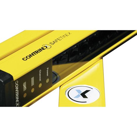 [GEBRAUCHT] B-Ware Contrinex Safetinex Sicherheitslichtvorhang Empfänger Sensor Ybb 30 R4 0800 G012