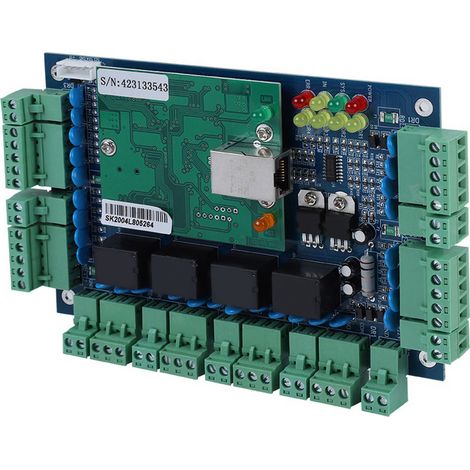 Lecteur de carte de contrôle d'accès réseau TCP/IP pour porte Wiegand à 4 portes (1/5)