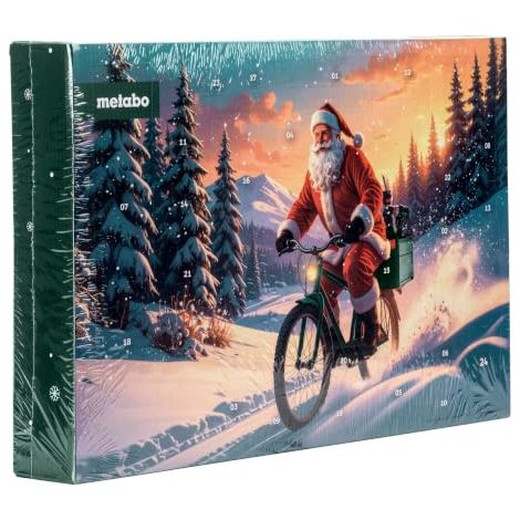 metabo Calendario de Adviento 2026 de 24 piezas para bicicleta