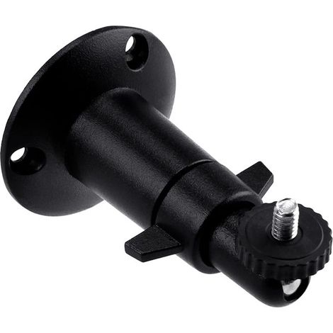 Support de caméra réglable avec filetage 1/4 pouce, compatible avec les caméras EufyCam s3 Pro, Arlo, Blink et Ring, noir. (1/5)