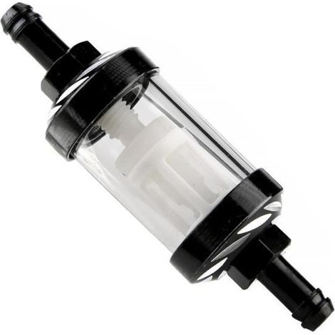 Aramox Filtre à essence universel 8mm pour voiture de moto ATV (1/4)