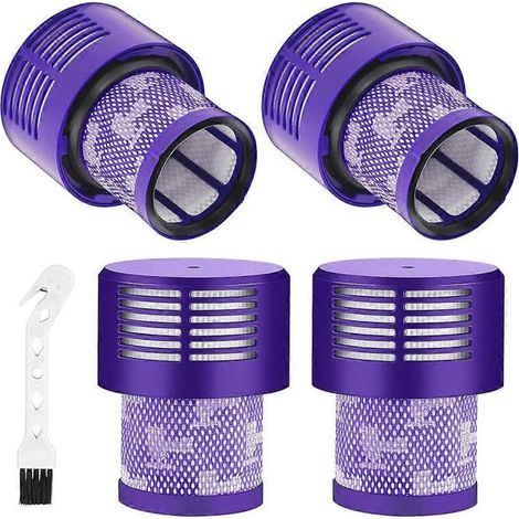 Lot de 4 filtres de rechange pour aspirateur à main Dyson Cyclone V10, référence 969082-01 (1/5)