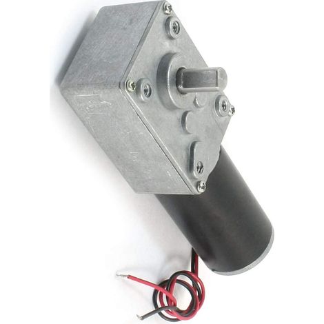 DC 24V 8000RPM 240RPM Drehzahl Verringerung der hohen Drehmoment Wurm Getriebemotor (1/3)