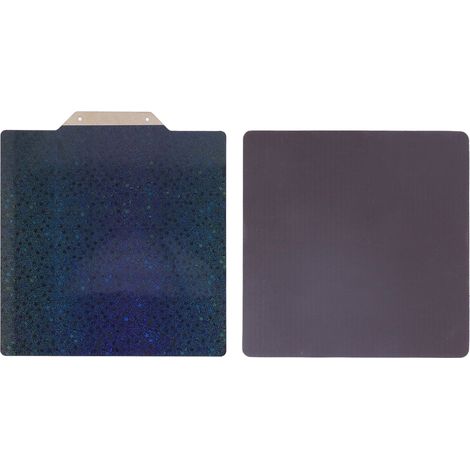 Plateau de construction texturé Rainbow PEY en PEI double face en acier à ressort, plateforme flexible pour imprimante 3D avec aimant souple