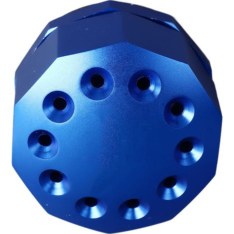 Support de rangement pour tournevis à 10 trous en alliage d'aluminium, organisateur rotatif. (1/5)