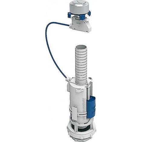 IDROSPANIA descargador doble c/base denia pulsador+cable caja