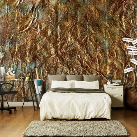Papier Peint "Gold of Atlantis" 140 x 200 cm (1/2)