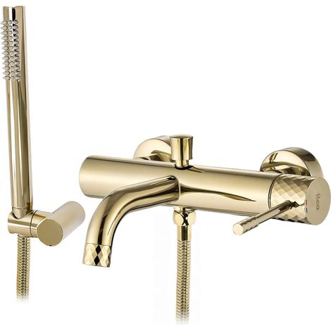Robinet De Baignoire Rea Lungo Gold (1/5)