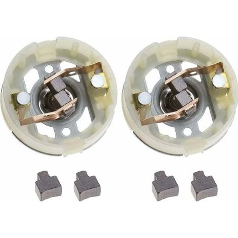 portaspazzole in carbone per il motore RS550 e 4 spazzole in carbone per il trapano/avvitatore (1/5)