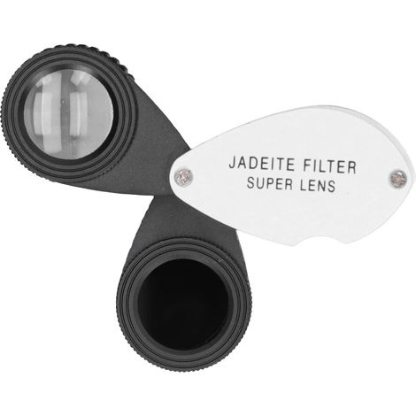35-fache Vergrößerungslupe mit Filterlinse, faltbare Taschenlupe für Labor- und Schmuckidentifizierung (1/5)
