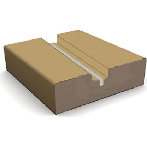 Jambas Hoja Unica Ancho 1Mt Mdf 90 P.Cristal (1/5)