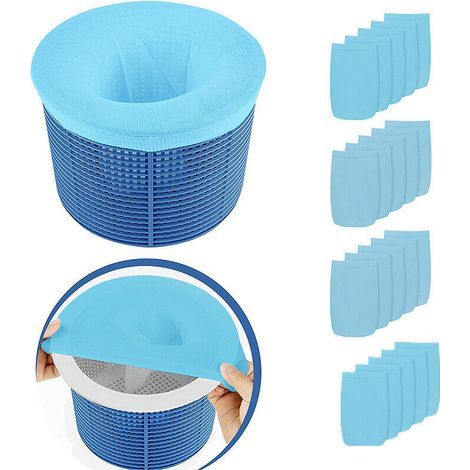 Pack of 15 pool skimmers, filter socks, ultra-fine mesh pool skimmers (1/3)