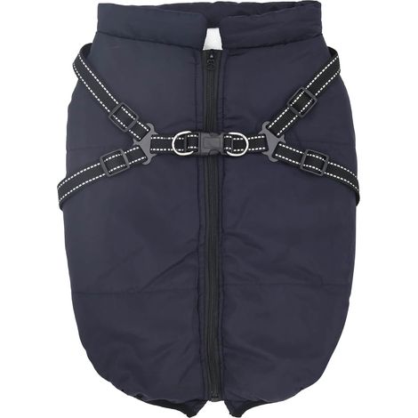 Manteau pour chien Bleu marine 3XL Fleece et Polyester (1/5)