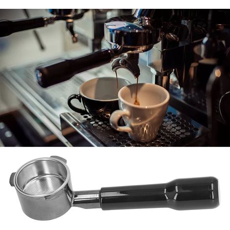 Convient aux poignées de filtre sans fond de 51 mm en alliage de zinc pour machines à expresso telles que DONLIM/EUPA/ACA. (1/5)