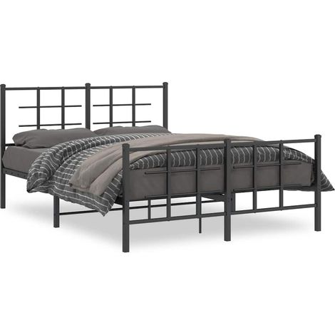 Maison Exclusive - Estructura cama sin colchón con estribo metal (1/5)
