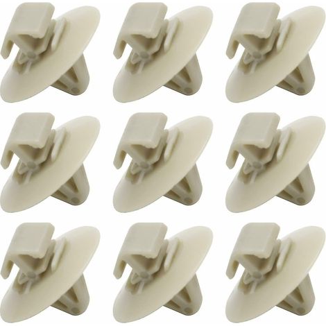 100 clips de fixation pour moulures de porte latérales Vauxhall Vivaro et Renault Trafic (1/4)