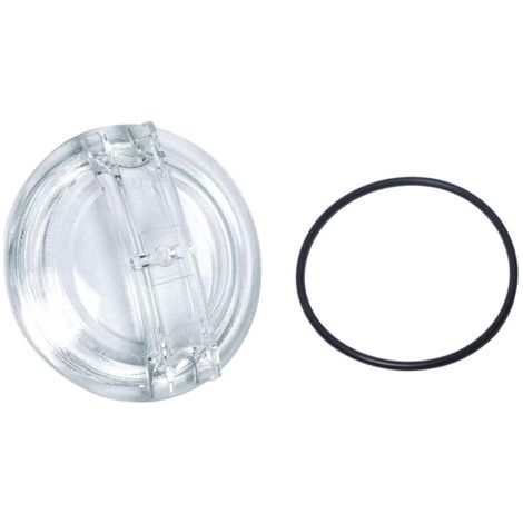 Applicable Couvercle de Pompe de Piscine, Couvercle de passoire filetée, 5,24'' Couvercle de passoire de Pompe de Piscine en Acrylique de Rechange pour J18006 (1/5)