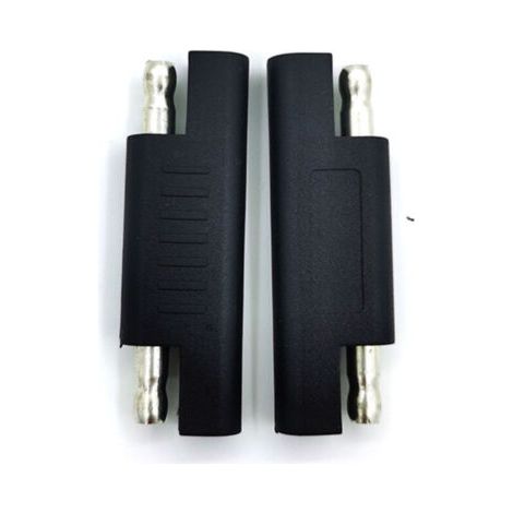 Pair Lntyq Lot de 2 adaptateurs de connecteur SAE vers SAE à polarité inversée - Déconnexion rapide - Câble d'extension pour panneau solaire - Chargeur de batterie