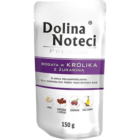 Dolina Noteci Premium Riche en Lapin aux Canneberges 20x150g