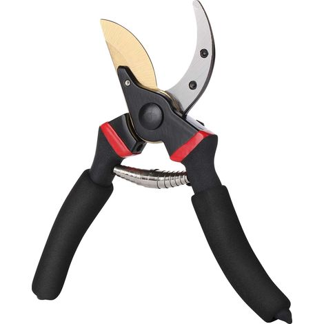 Sécateur, cisaille de jardin professionnelle de 20 cm, ciseaux de jardin, sécateur à lames croisées, outils et accessoires de jardin. (1/5)