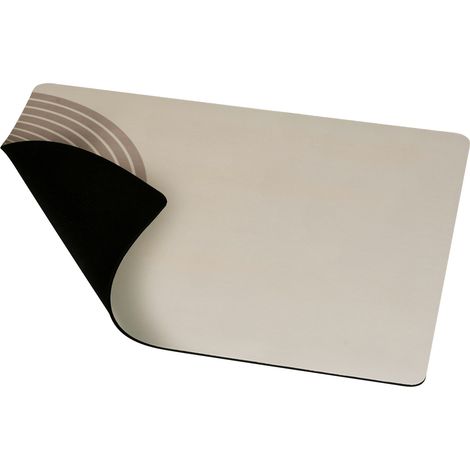 Wenko Tappeto drenante MOD. Dima Tappetino Cucina Assorbente ad Asciugatura Rapida Arrotolabile diatomee 50x40 cm Beige Nero Gomma Poliestere (1/5)