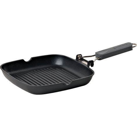 GUZZINI Bistecchiera Cook & Special 24 x 24 Cm con Manico Abbatt. Nero