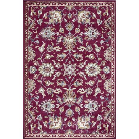 Tapis salon 160x235cm Rouge, beige Oriental