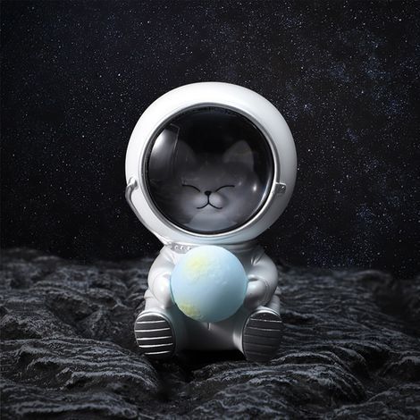 Kreative Astronauten-Nachtlampe in Form eines niedlichen Tieres, dekorative Innenleuchte, ideal für ein Kinderzimmer (1/4)