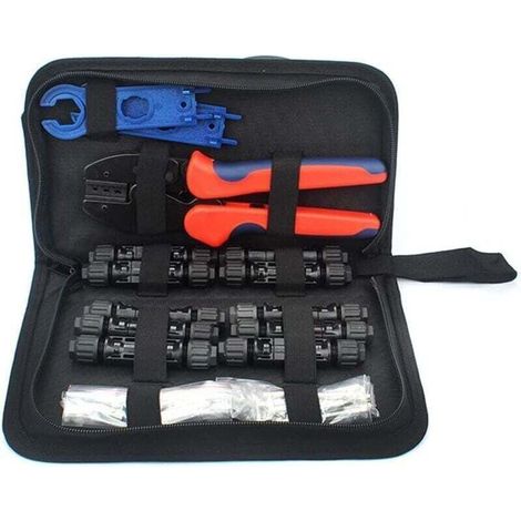 Jeu de pinces à sertir pour bornes électriques, connecteurs, outils de câblage électrique, énergie pour MC, pinces, outils solaires manuels, pince à sertir
