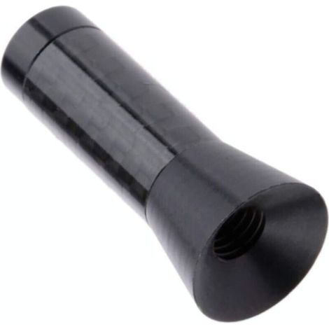 1PC (Black) Carbon Fiber Car Antenna, Universal Auto Antenna, Mini Short 3.5cm Car Radio Antenna for Static Electricity Suppression, AM/FM Signal Enhancement (1/5)