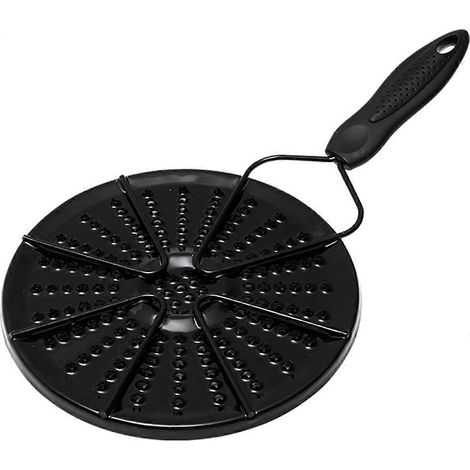 Plaque de diffusion de chaleur pour cuisinière à gaz, réducteur de flamme, anneau de mijotage, distributeur de chaleur pour la cuisson (1/5)