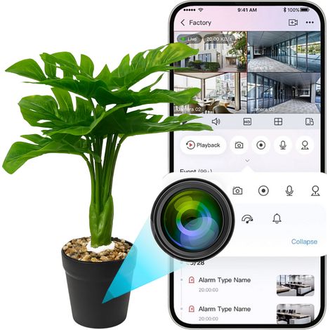 Mini-Kamera in der Anlage WF-JH53 WiFi