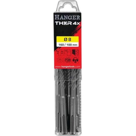 THOR Betonzweischneider mit 4 Schneiden, langlebig, legierter Stahl