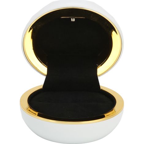 Boîte À Bagues - Avec Éclairage LED Intégré - Pour Proposition De Mariage Ou Cadeau Bijou - Dimensions 78 X 47 Mm - 1 Pièce (1/5)