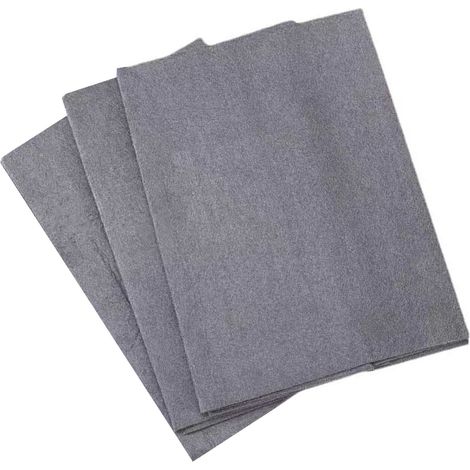Chiffon de Nettoyage en Verre Forte Détachage Multifonction Microfibre Miroir Essuyer Chiffon pour Fenêtre Pare-Brise de Voiture 3pcs 30 X 30cm / 11.8 11.8in (1/5)