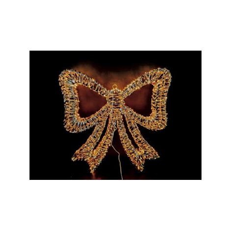 Ad Trend Fiocco Natalizio con 960 led Interno/Esterno 59x59 Oro Cm Luce Calda (1/3)