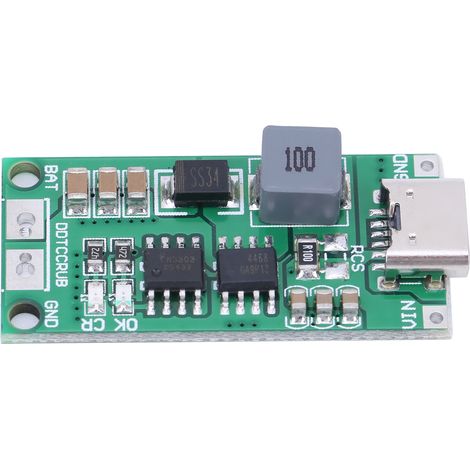 Module de chargeur de batterie Li-ion élévateur de tension DDTCCRUB 3S1A (1/5)