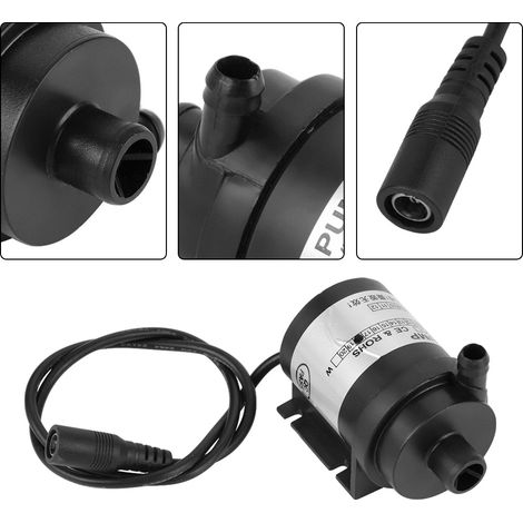 Bürstenlose Wasserpumpe, hochtemperaturbeständig und leise, 12 V 18 W (1/5)