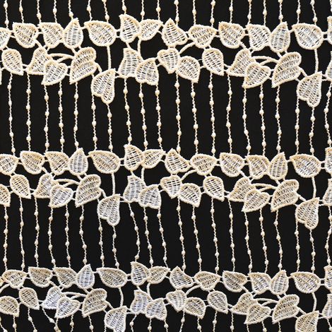 Modulable en macramé esprit nature Ecru 60x90 cm