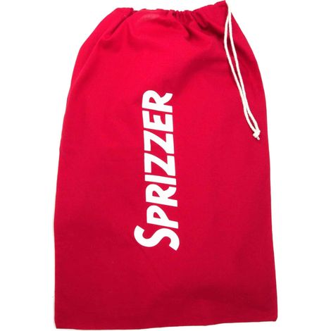SPRIZZER Sacca in cotone rosso dimensione XL lavabile per trasporto sicuro e comodo di Sprizzer gia montato – Modello SPRIZZER-SACCA-ROSSA