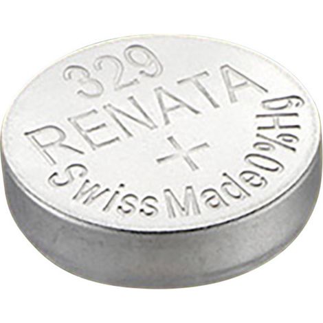 Renata Pile bouton 329 1.55 V 1 pc(s) 37 mAh oxyde d'argent (1/5)